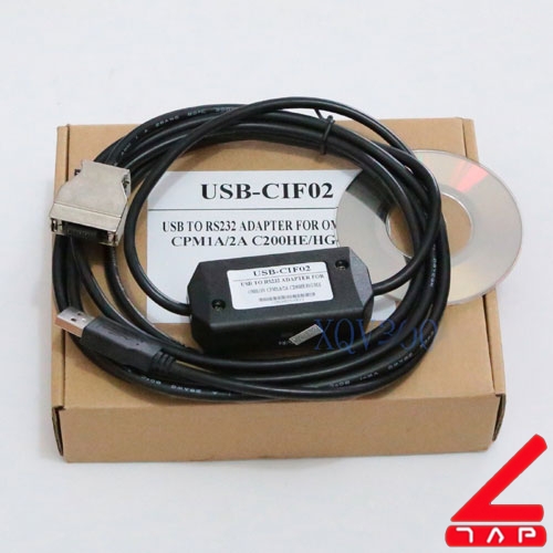 Cáp lập trình USB-CIF02 cho Omron PLC