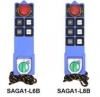 Tay điều khiển cẩu trục 6 nút 2 cấp tốc độ SAGA1 L8B