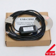 Cáp lập trình USB-CIF02 cho Omron PLC CPM1 / CPM1A / 2A / CQM1 / C200HS / C200HX / HG / HE