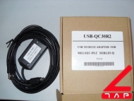 Cáp lập trình USB-QC30R2 cho Mitsubishi Melsec Q PLC